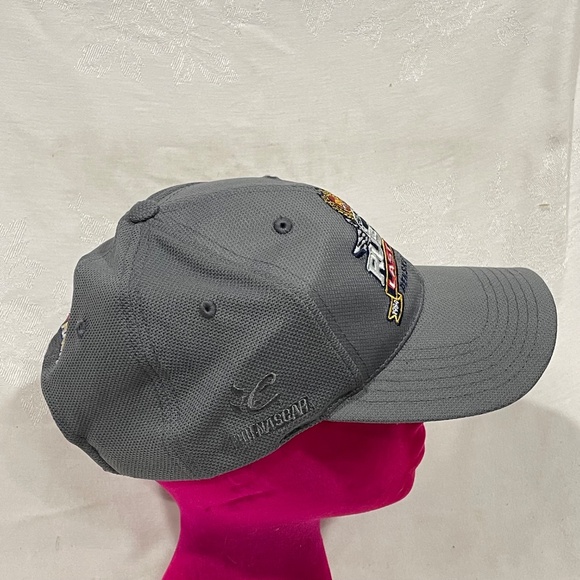 Gray "Rusty's Last Call" NASCAR Snap-Back Hat NWT Penske/Miller Lite Racing - Picture 3 of 8